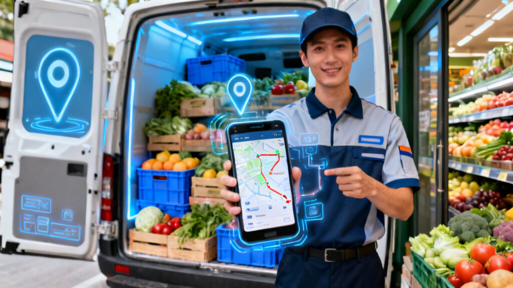 生鲜配送定位怎么实现？生鲜配送人员定位软件选型