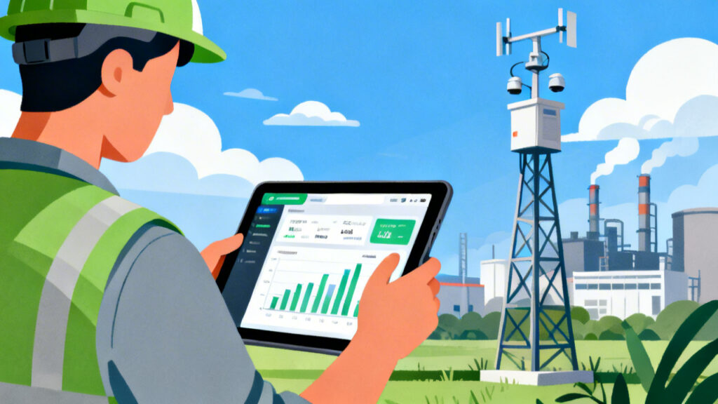 外勤低效？环境监测行业管理软件实测解法