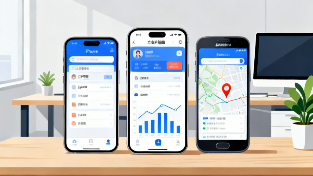 主流手机行业外勤管理软件优劣对比