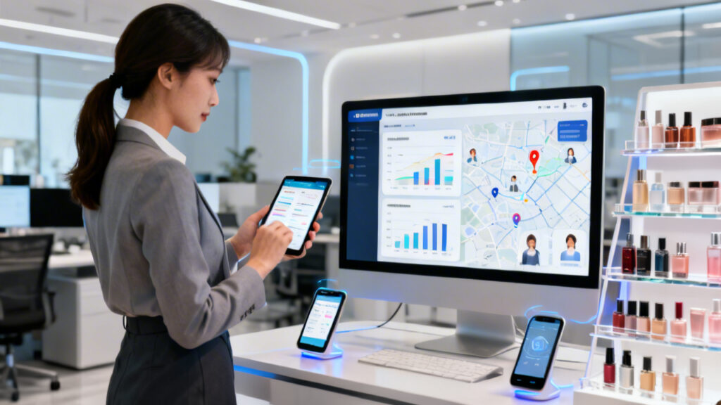 化妆品企业负责人必看：外勤管理软件如何降本增效