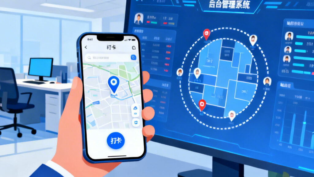 员工实时定位打卡的组成要素有哪些？系统核心组件盘点