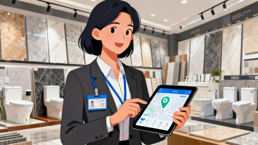 建材销售人员定位怎么做？建材行业人员定位软件选型