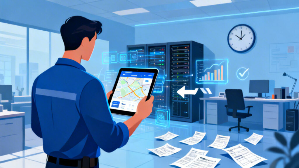 技术支持行业外勤管理效率低怎么办