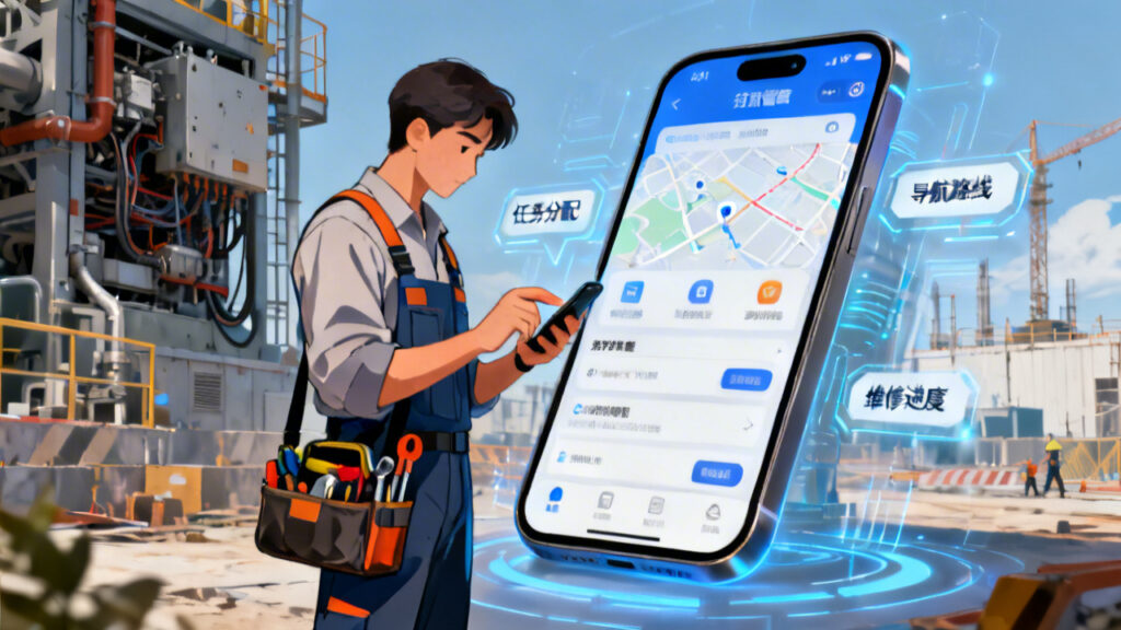 维修外勤效率低？外勤管理软件解决5大难题