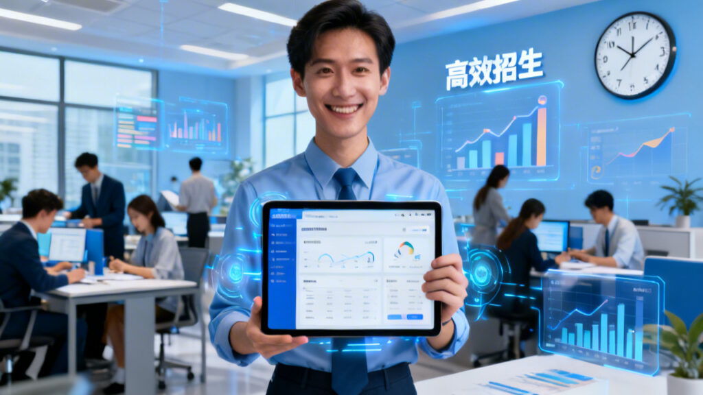 招生外勤效率低下？管理软件解决执行难题