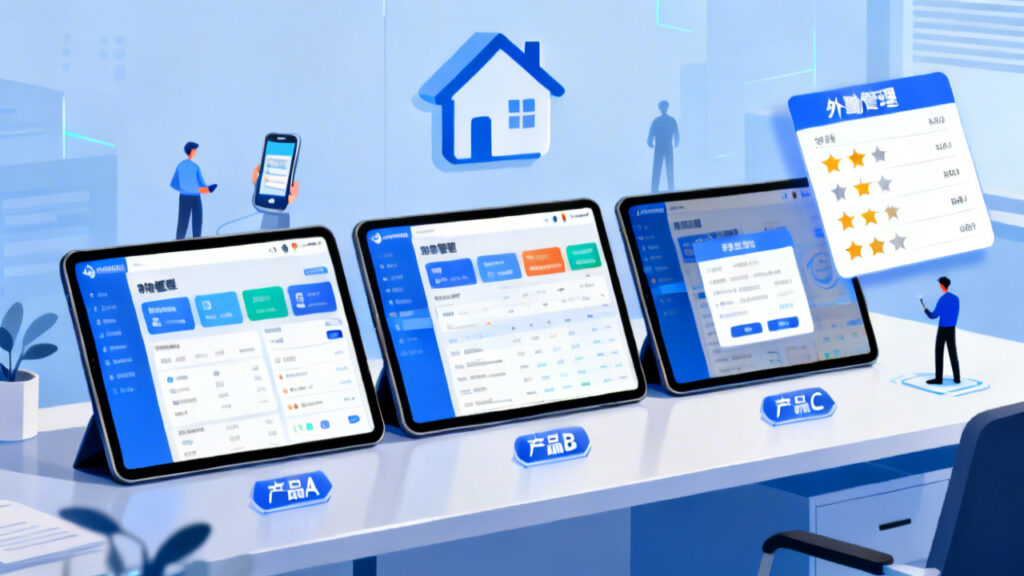 房屋租赁行业外勤管理软件3大主流产品对比