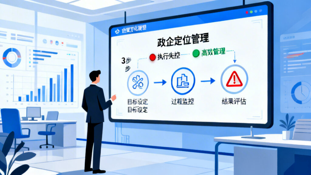 政企定位管理难？3步解决执行失控问题
