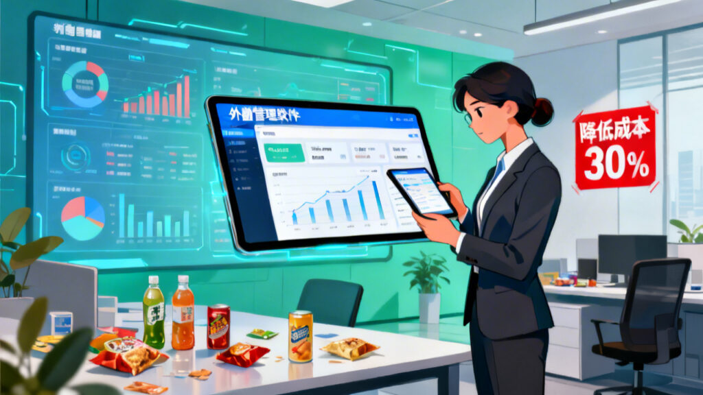 快消品销售负责人必看：外勤管理软件如何降低30%成本