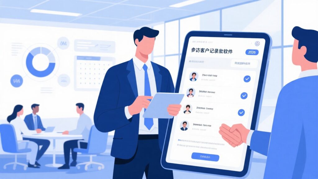 拜访客户记录软件怎么选 2026选型指南