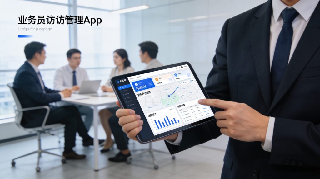 业务员拜访管理app提升团队执行力