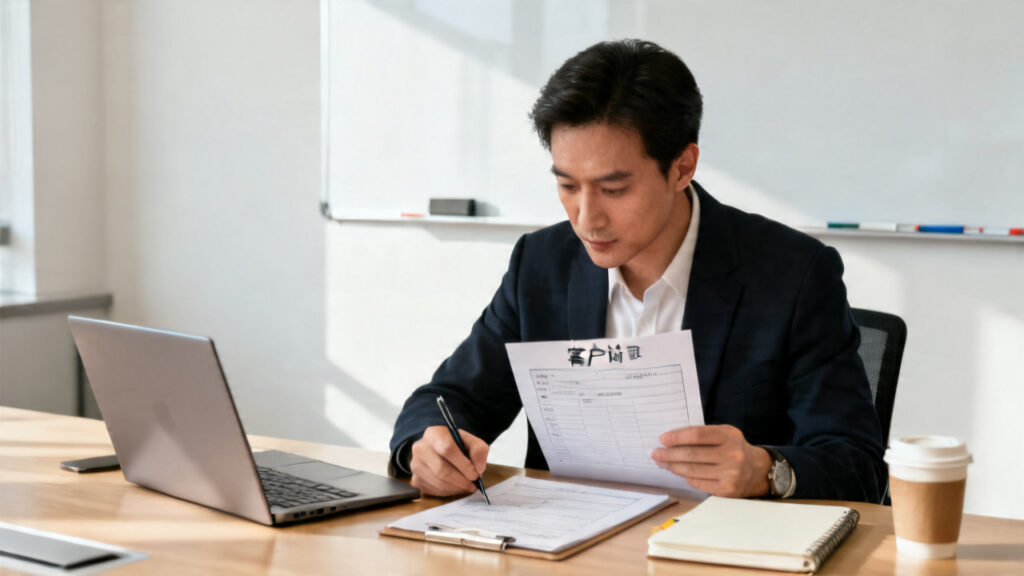 客户拜访记录填写指南：从准备到复盘的全流程操作手册