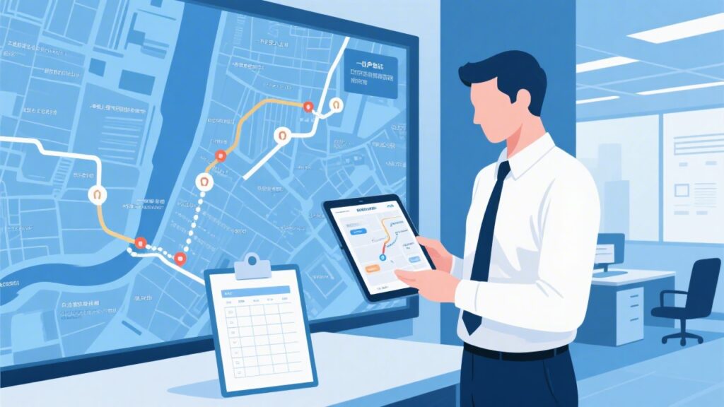 如何设计流程来确保客户拜访路线是否真实可查：一份操作指南