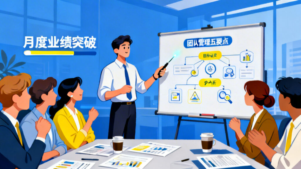 销售人员管理的五个要点，轻松提升团队业绩！