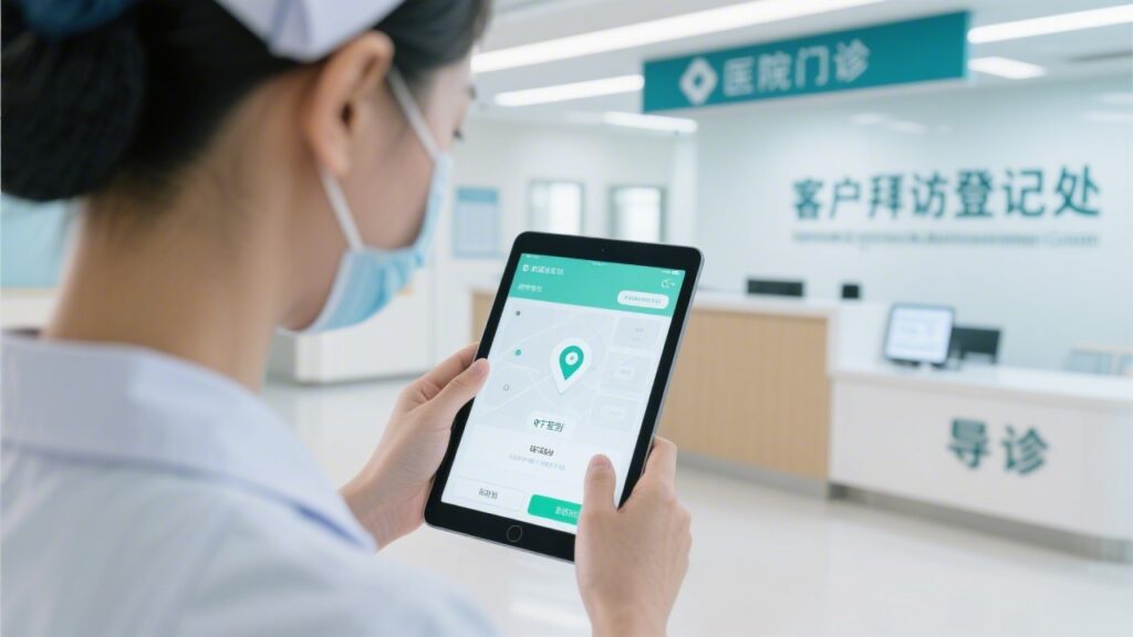 医院拜访是否支持定位签到？一文详解客户拜访的合规签到操作指南