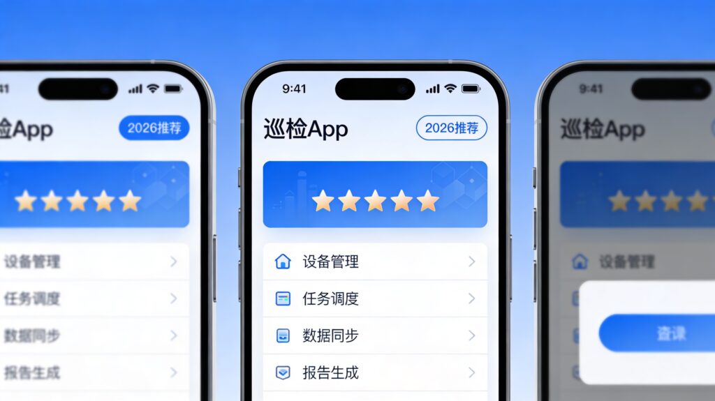 巡检app哪个好 2026年选避坑指南