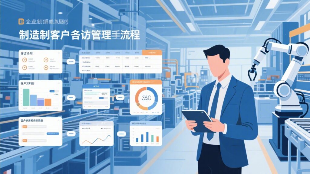 制造业客户拜访怎么管理？5个关键步骤与落地执行指南