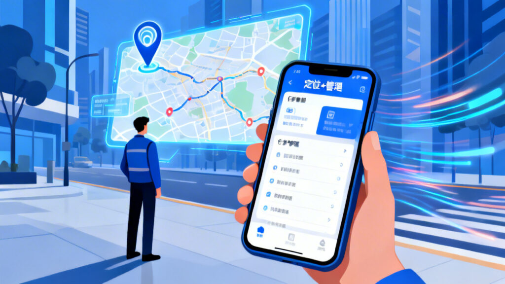 外勤定位管理软件：定位+管理，双效合一