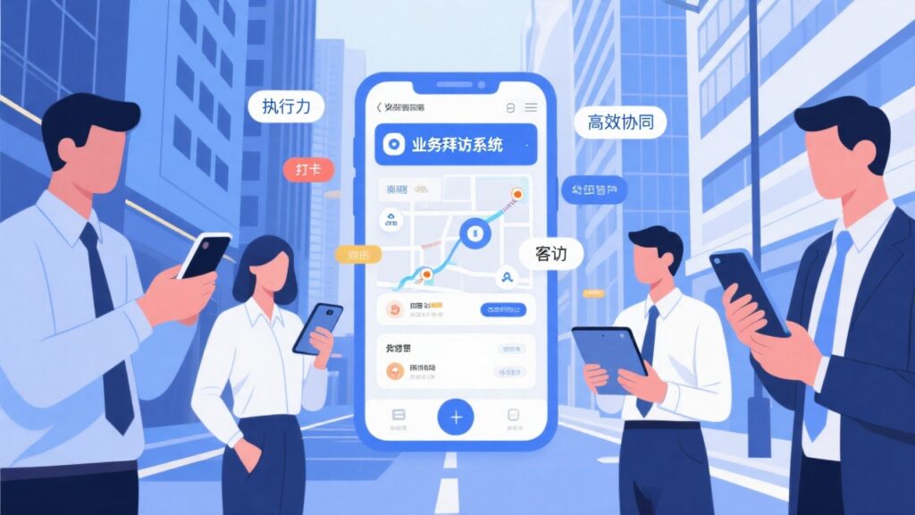 业务拜访软件哪个好？告别团队执行力难题