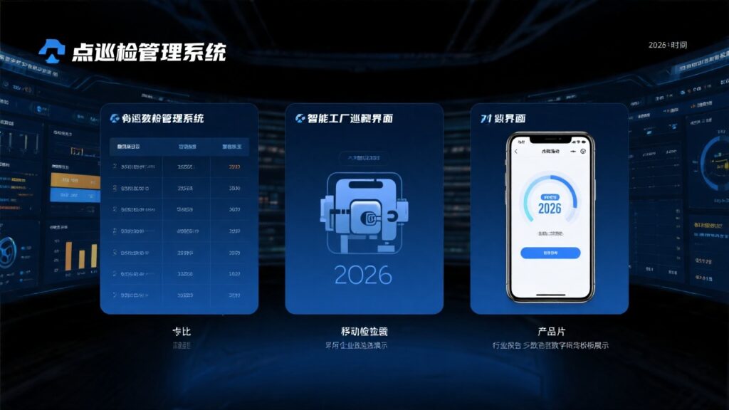 2026年点巡检管理系统主流产品对比