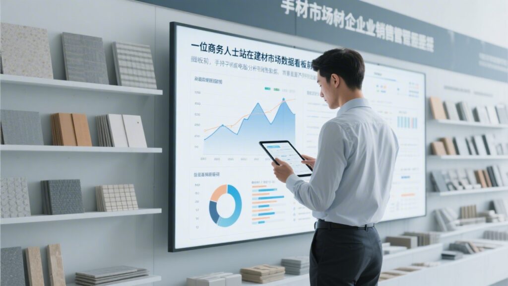 建材拜访数据如何统计？5个高效方法让销售管理一目了然