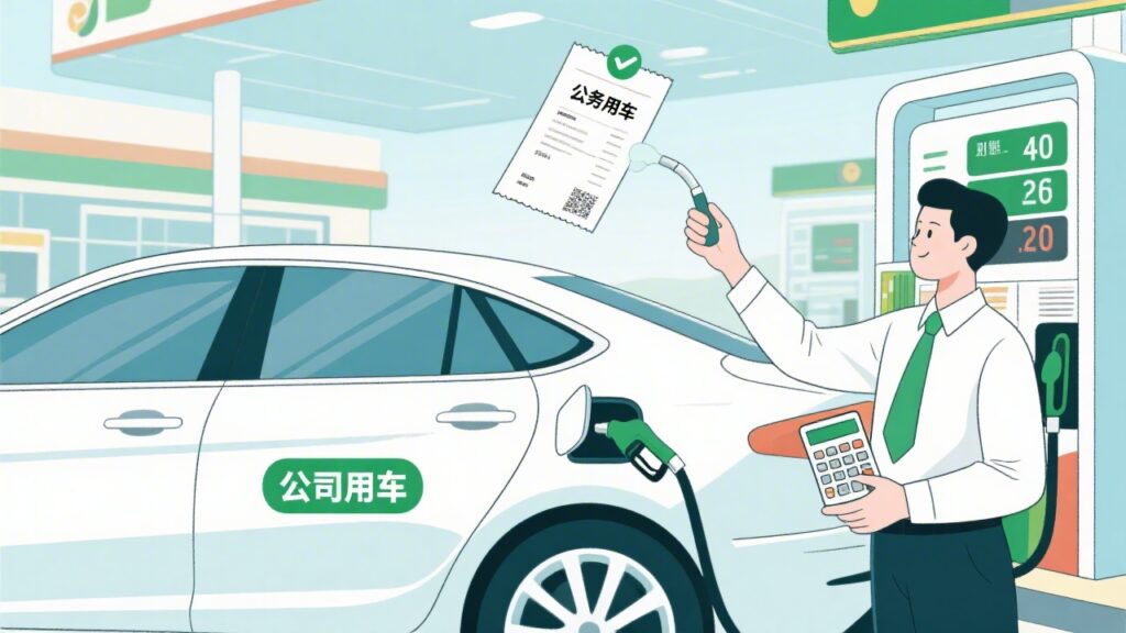 私车公用加油费怎么合规报销？3步搞定！