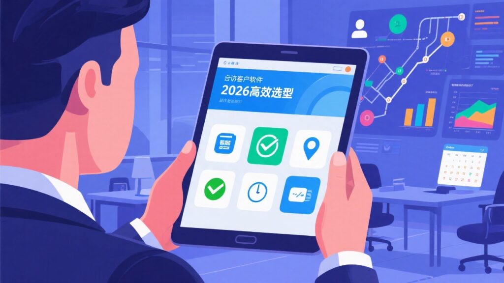 拜访客户软件有哪些？2026年高效选型指南