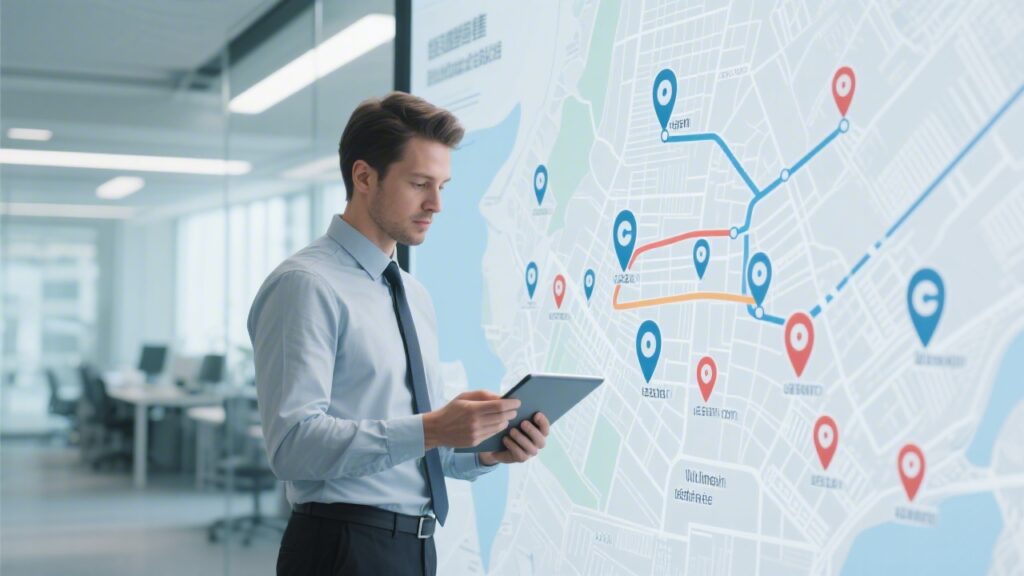 顺路拜访是否节省时间？销售团队必学的3个高效拜访路线规划技巧