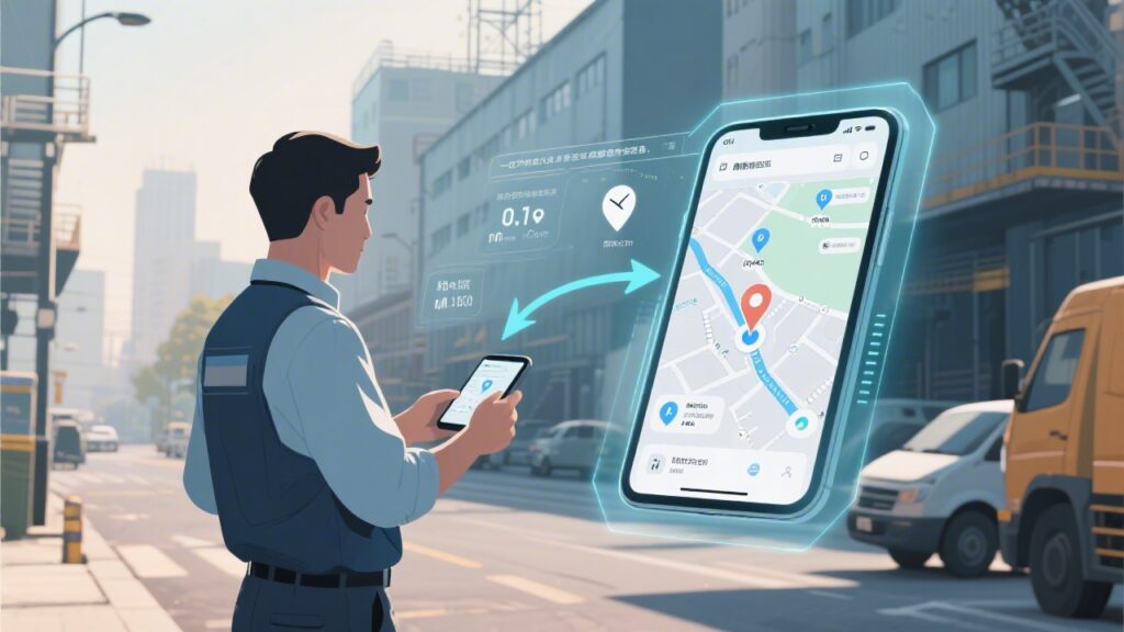 定位技术在外勤管理中的应用：如何精准提升拜访与巡检效率？