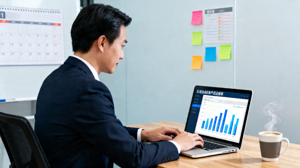 操作指南：如何确保客户拜访报表是否自动生成并高效利用