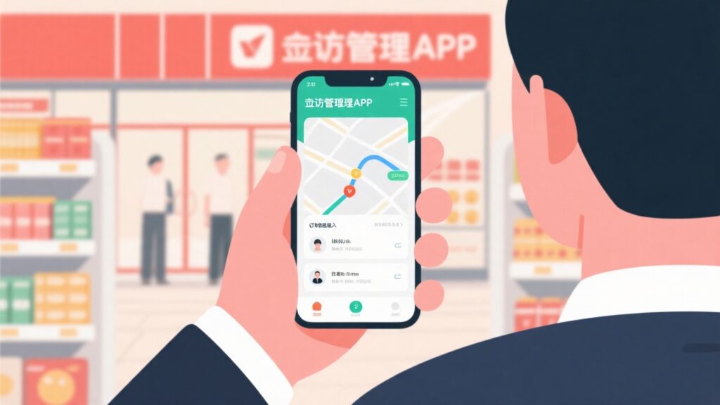 业务员拜访管理app告别漏单低效