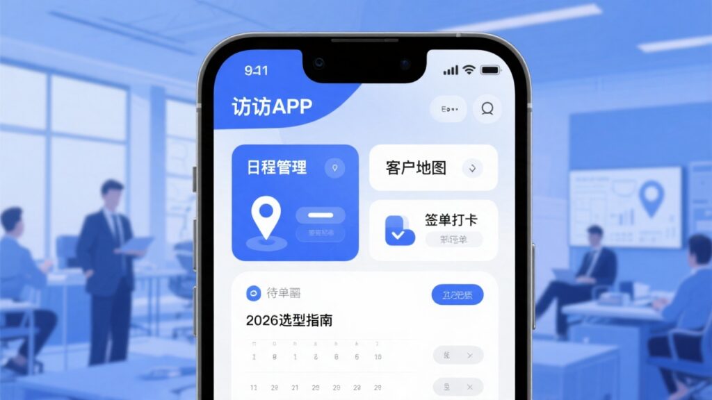 2026年如何判断一款拜访app是否好用？企业选型核心标准指南