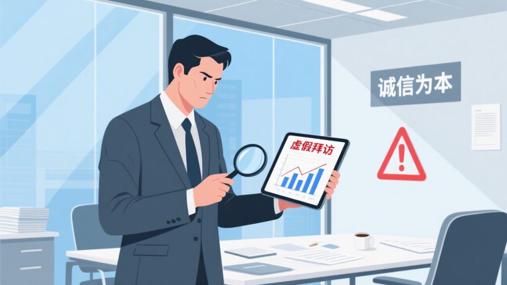 管理层如何识别虚假拜访：5个实用技巧助你精准判断