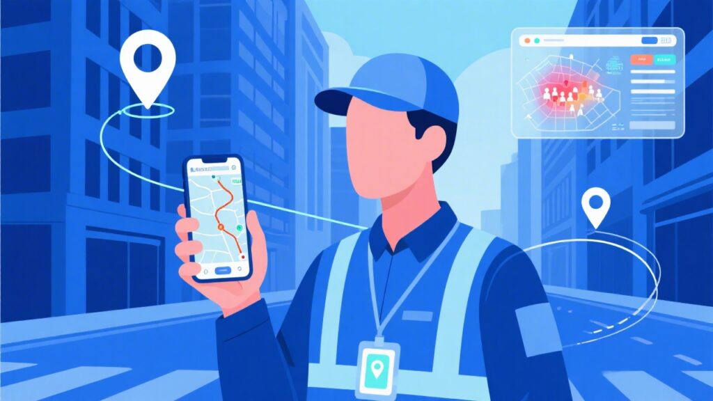 人员定位及轨迹管理解决方案，提升外勤管理效率