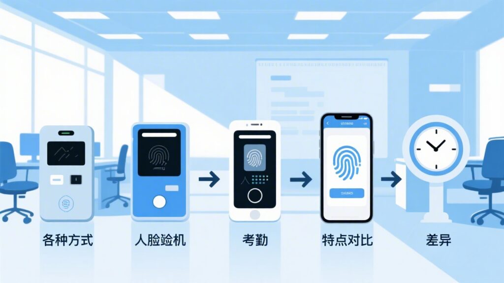各种考勤方式及特点对比，哪种最适合你？