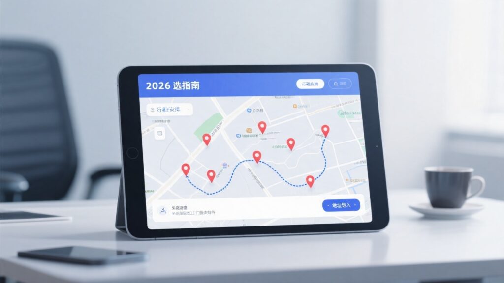 根据客户地址安排行程的软件叫什么 2026选指南