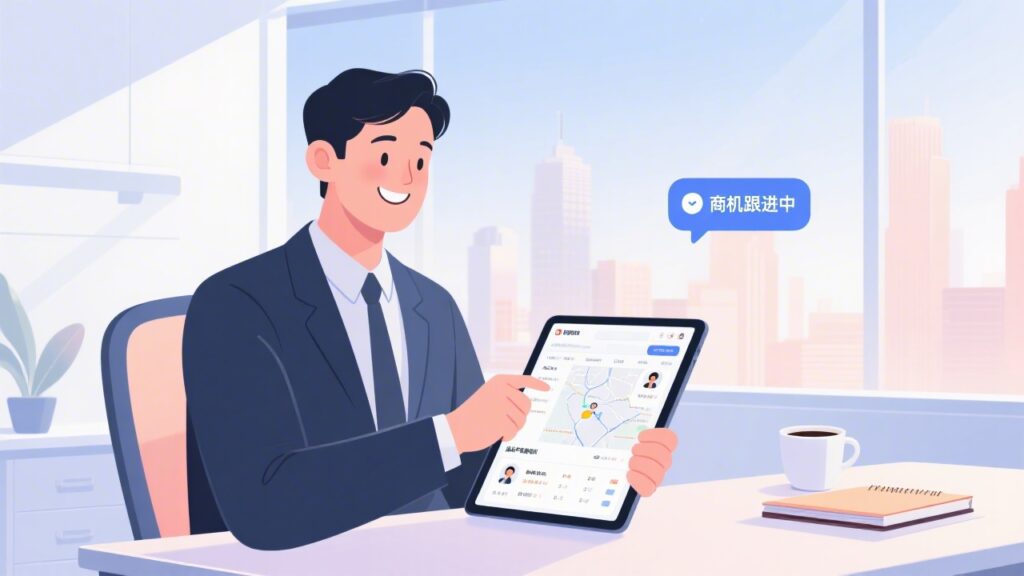 商机信息+客户拜访管理方案，轻松搞定客户跟进！