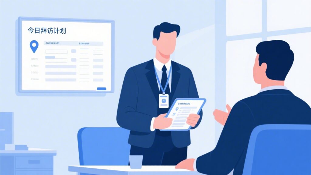 确保销售外勤拜访是否真实的5个关键流程设计步骤
