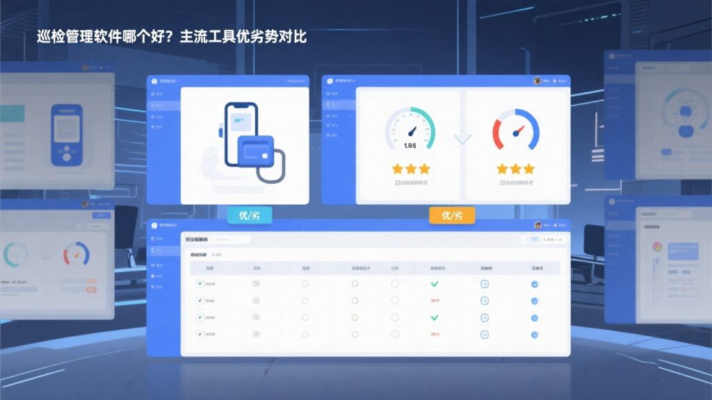 巡检管理软件哪个好？主流工具优劣势对比