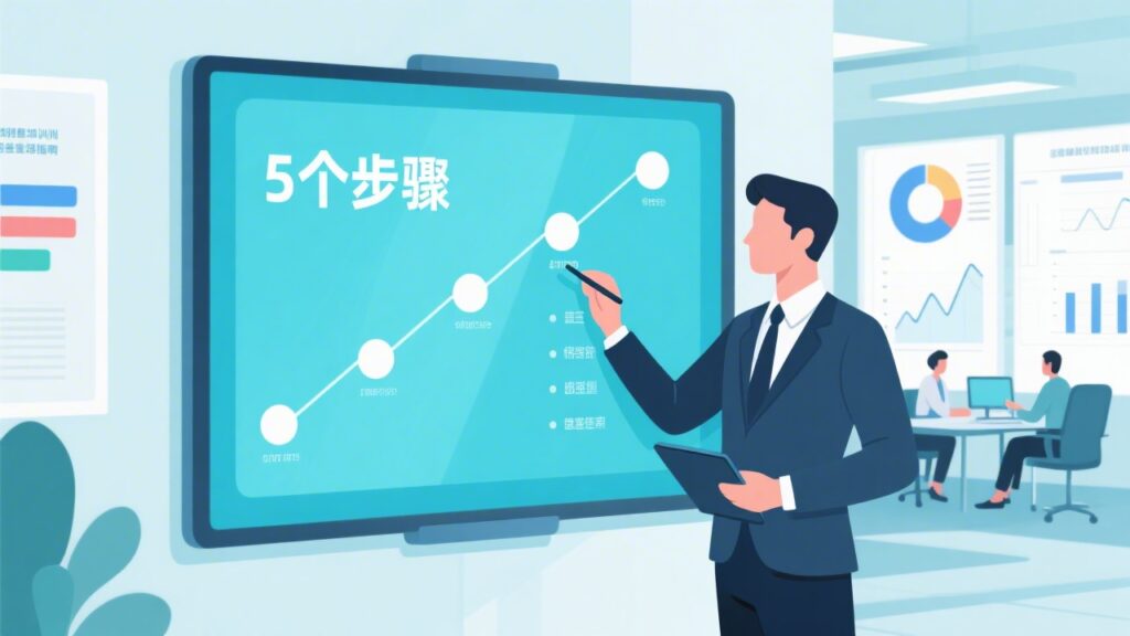 区域销售人员如何设置与管理？5个步骤轻松搞定