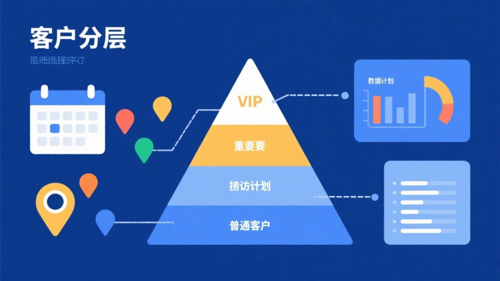 如何设置拜访计划能否按客户分层设置：10步实现精准客户分层管理