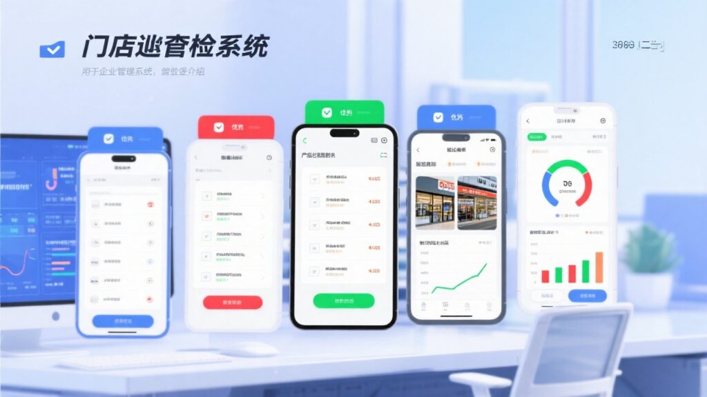 主流门店巡检系统优劣对比