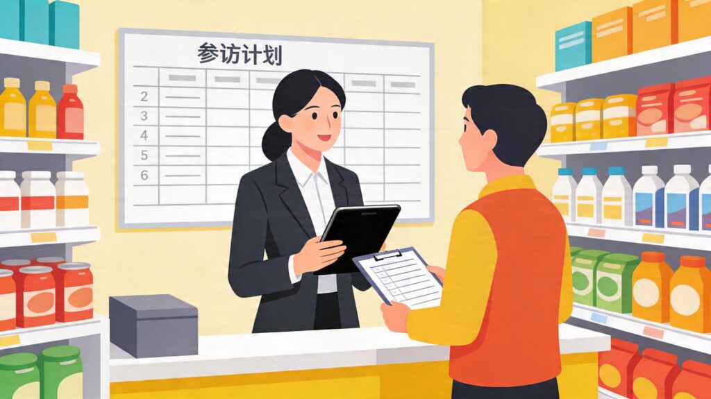 快消品拜访频次如何管控的五个关键步骤与落地方法