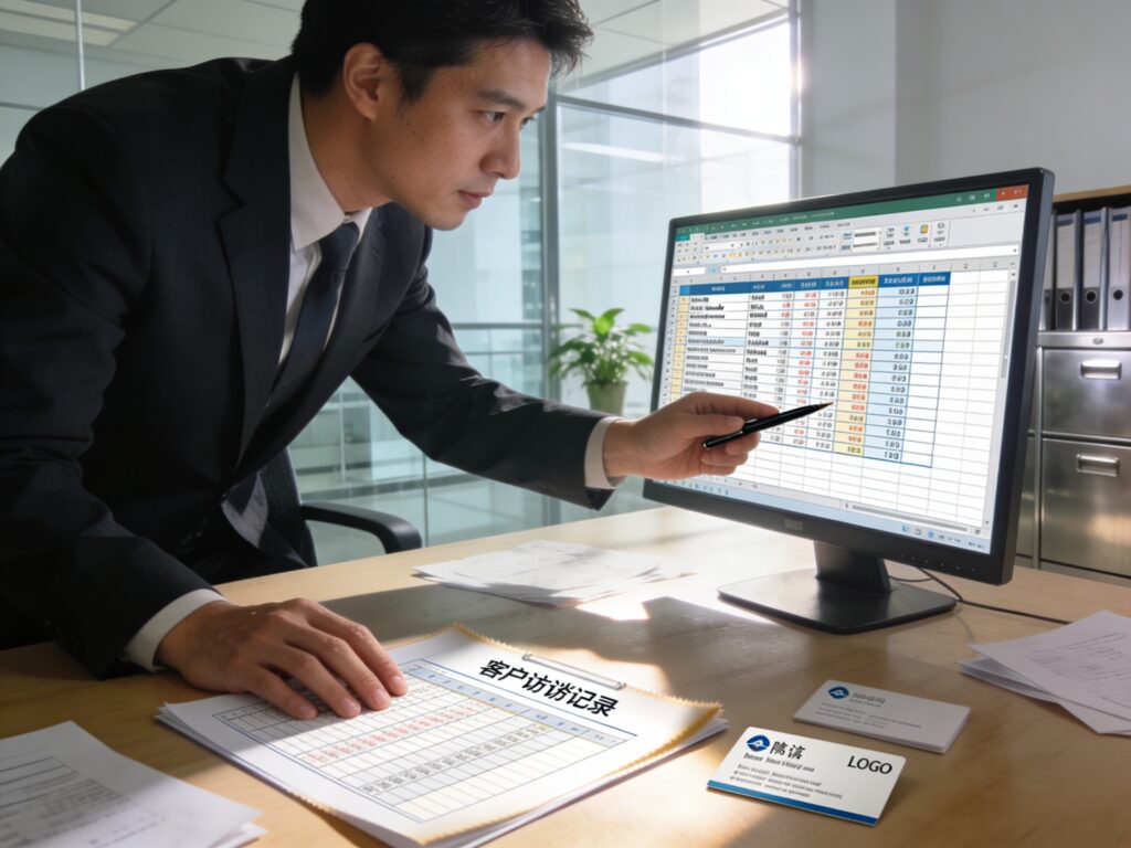 客户拜访记录管理痛点