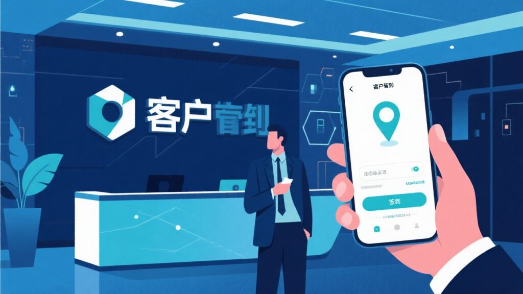 如何通过技术手段实现客户拜访签到如何防代签