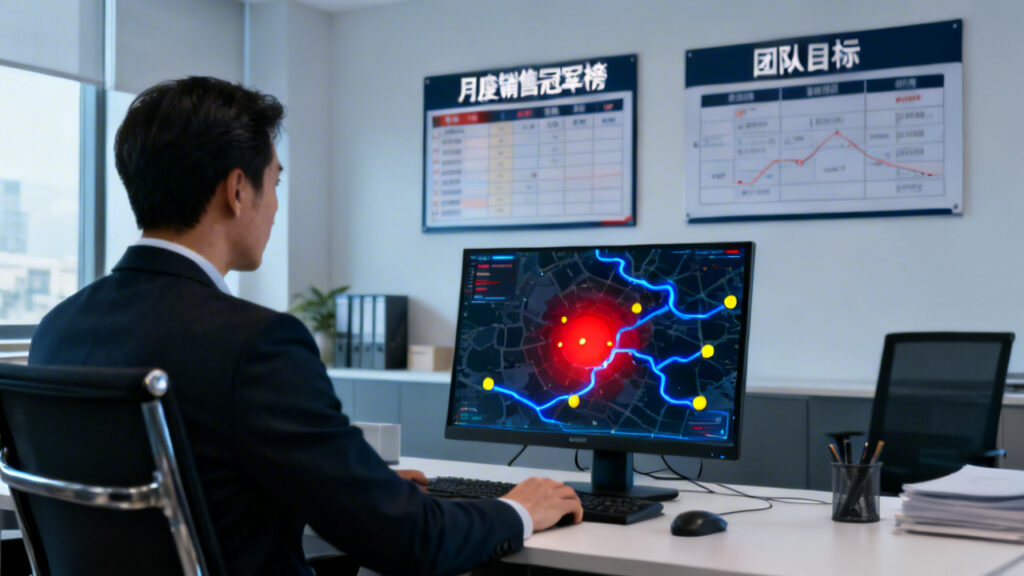 如何管理外勤销售人员？从轨迹到成果的全流程秘籍