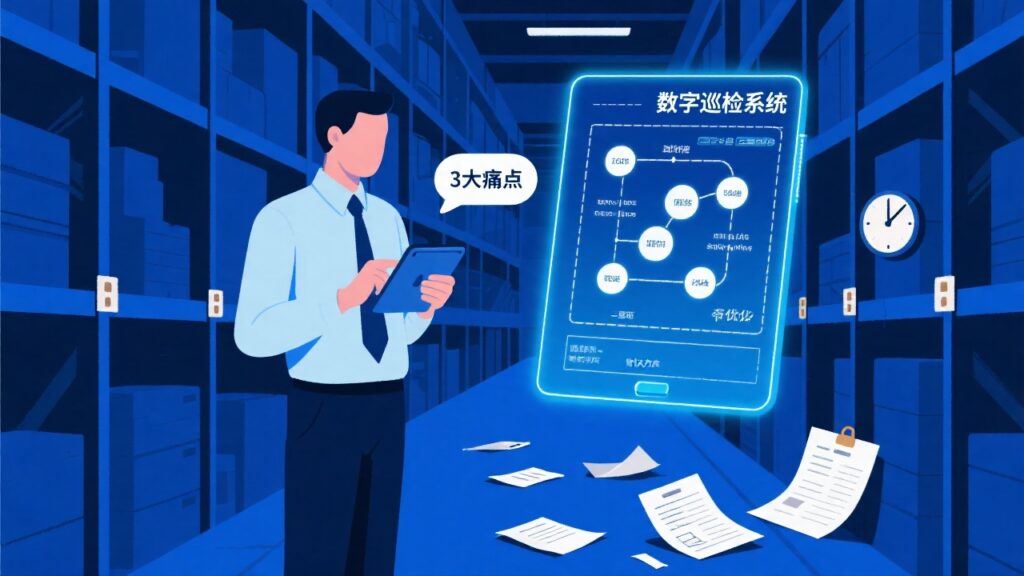 巡检巡更管理软件效率低？3大痛点解决方案