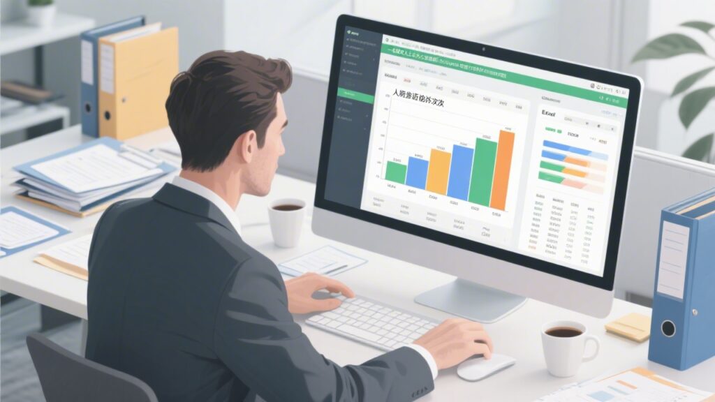 客户拜访管理实战：人均拜访效率怎么统计的Excel分步操作指南