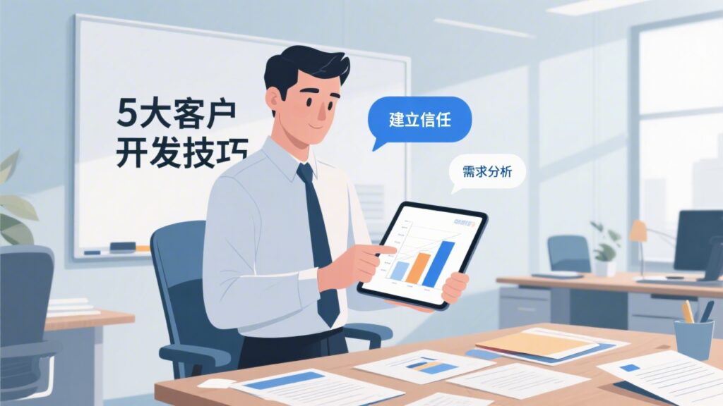 开发客户联系业务，这5招让你轻松搞定！