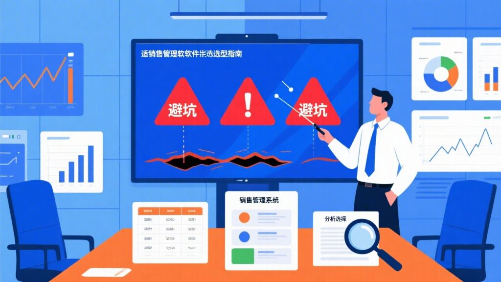 销售管理系统怎么选？3 点避坑技巧