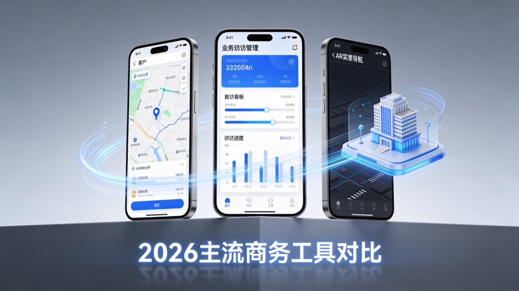 2026主流业务拜访管理app对比
